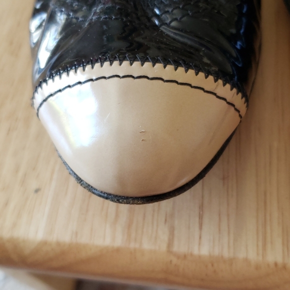 Chanel Black Patent Leather Mules size 40EU =9.5US - Picture 2 of 16